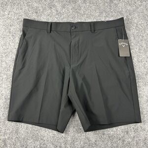 Callaway Golf Shorts Mens 38 Black Opti-Dri Stretch 9" Inseam UPF 50 Performance